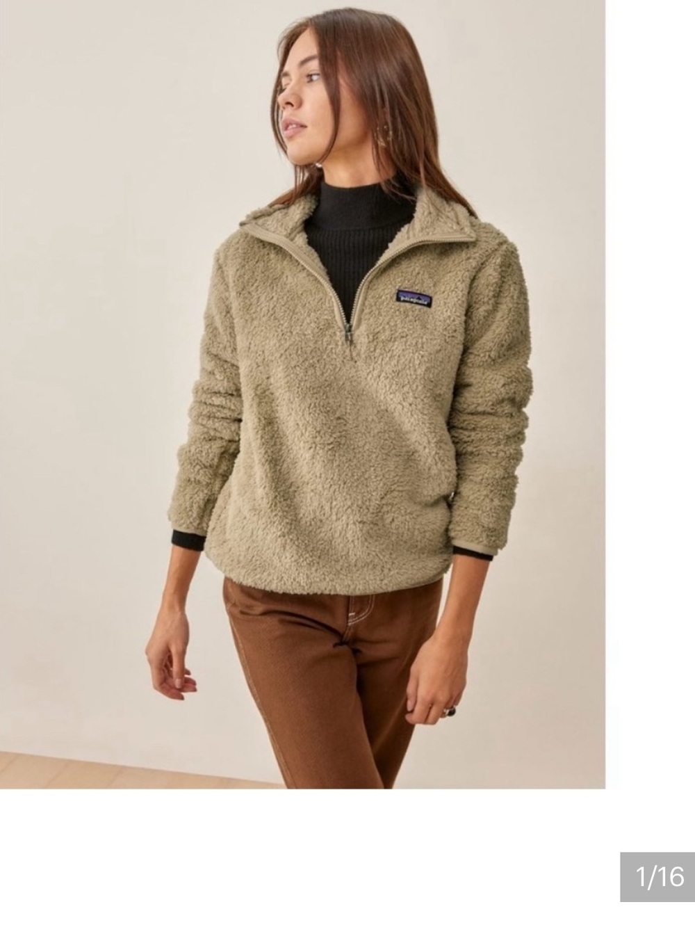 Patagonia Los Gatos fleece pullover M